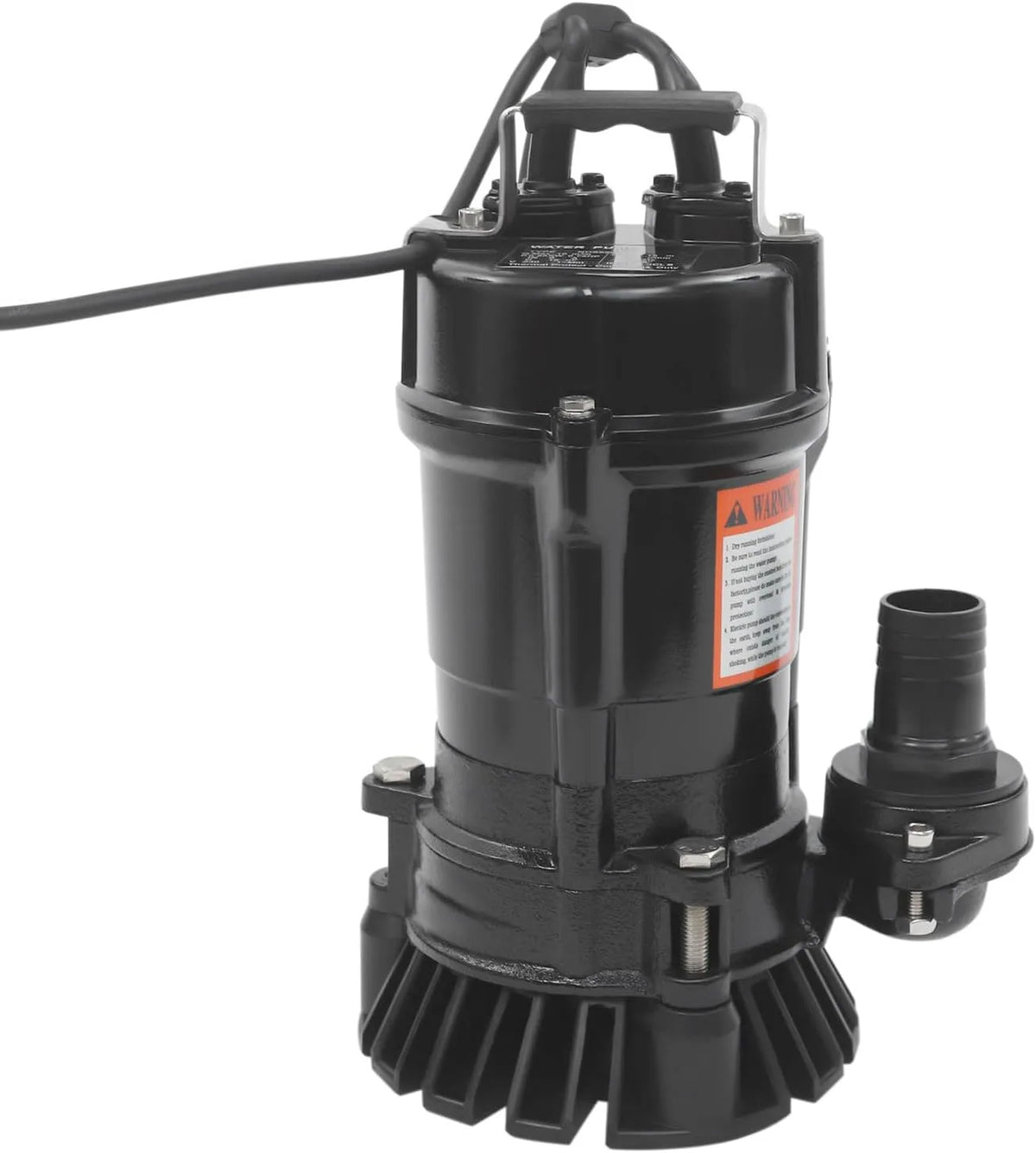 SchmutzwasserpumpeIP68 Schmutzwasser-Tauchpumpe und Entwässerungspumpe, 16m³/h, 550W, 230V, 15m, für Gartenbewässerung