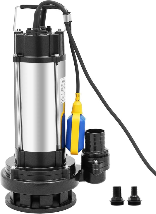 Schmutzwasser-Tauchpumpe und Entwässerungspumpe, 36m³/h, 1,5kW, 22m, IP68
