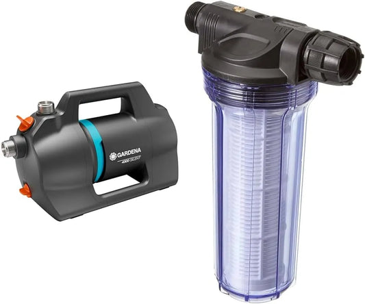 Wasserpumpe und Förderpumpe, 6000 l/h, 180 mm, für Gartenbewässerung, 33,25 mm, 30,3 mm