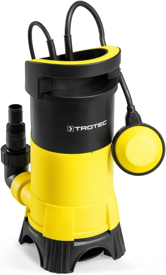 Schmutzwasser-Tauchpumpe und Entwässerungspumpe, 9 m, für Gartenbewässerung