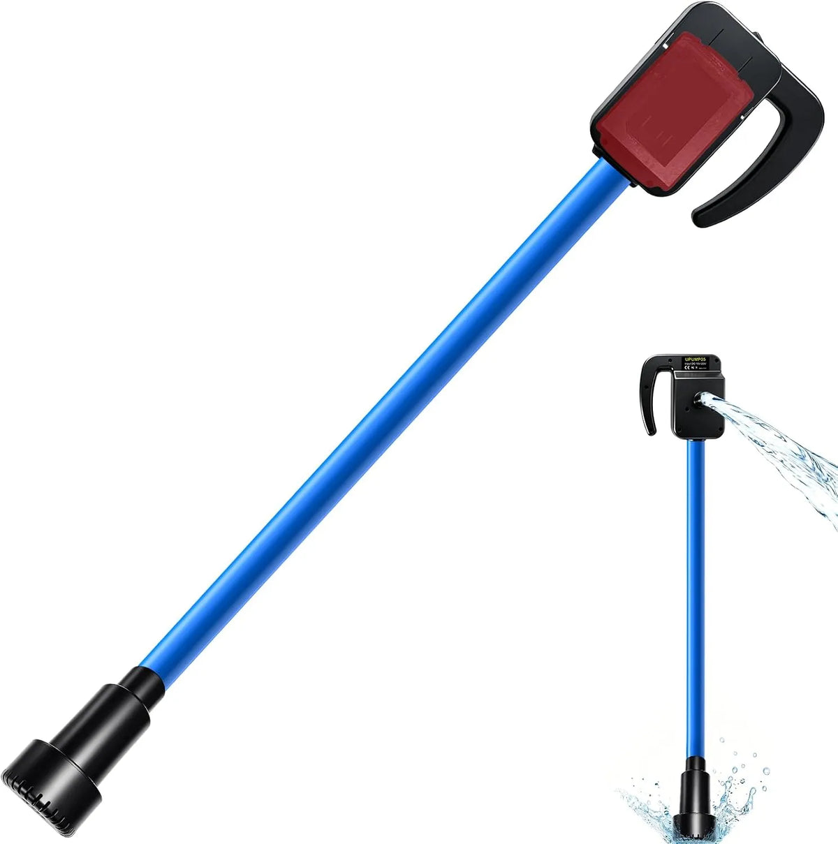 Klarwasser-Tauchpumpe und Entwässerungspumpe, 85W, 18V, für Pool und Entwässerung