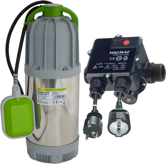 Wasserpumpe und Förderpumpe, 900W, 6bar