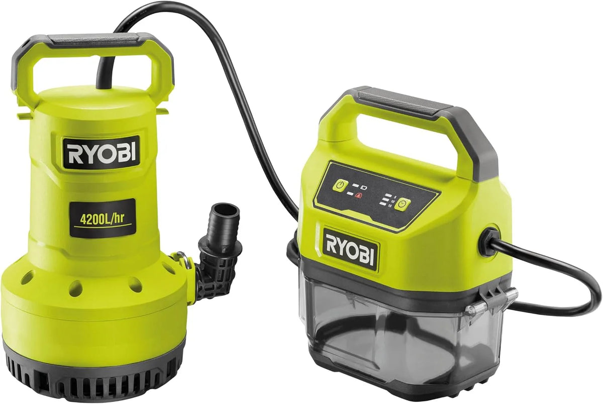 Akku-Tauchpumpe RY18SPA-0 Wasserpumpe und Förderpumpe, 4200 l/h, 18 V, ohne Akku
